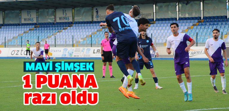 Belediye Kütahyaspor Nevşehir deplasmanından 1 puan alabildi