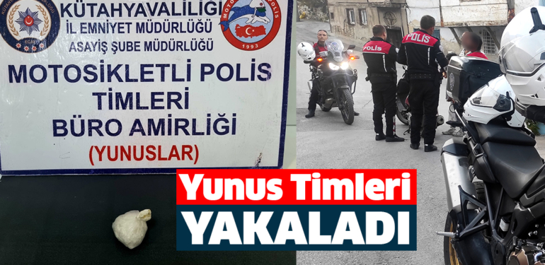 Yolda durdurulan şahsın üstünden metamfetamin çıktı