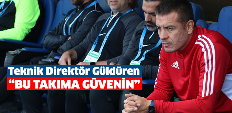 Belediye Kütahyaspor Teknik Direktörü İsmail Güldüren : “Karaköprü maçında da galip geleceğiz”