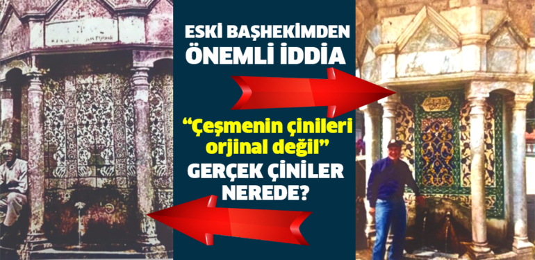 Doktor Cahit Yılmaz: “Kütahya Çinili Çeşmesi’nin üzerindeki çiniler, gerçek orijinal çiniler değil”
