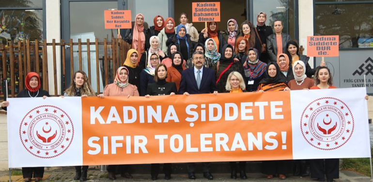 Vali Ali Çelik: “Kadına karşı şiddetin olmadığı bir dünyada yaşamak mümkün”