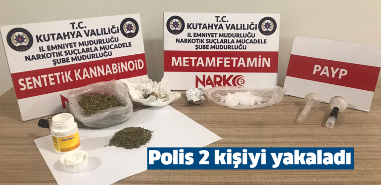 Kütahya’da uyuşturucu tacirlerine geçit yok