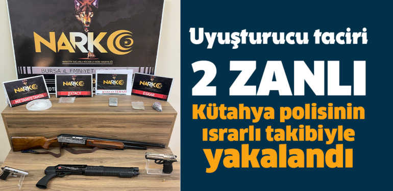 Polis ısrarlı takiple uyuşturucu tacirlerini yakaladı