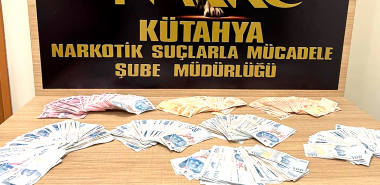 Kütahya’da uyuşturucu operasyonu yapıldı