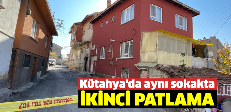 Kütahya’da bir evde meydana gelen patlamada 3 kişi yaralandı