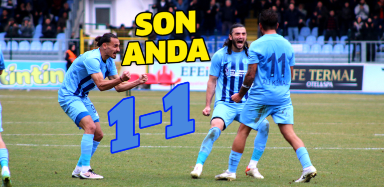 Belediye Kütahyaspor Karşıyaka’yı elinden kaçırdı