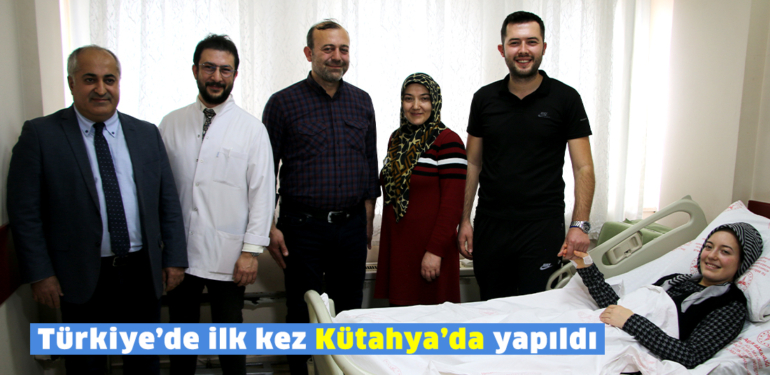 Türkiye’de ilk kez, Kütahya’da kalp deliği ameliyatsız olarak kapatıldı