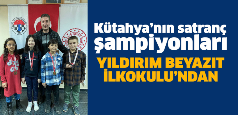 Kütahya’da satrancın şampiyonları belli oldu