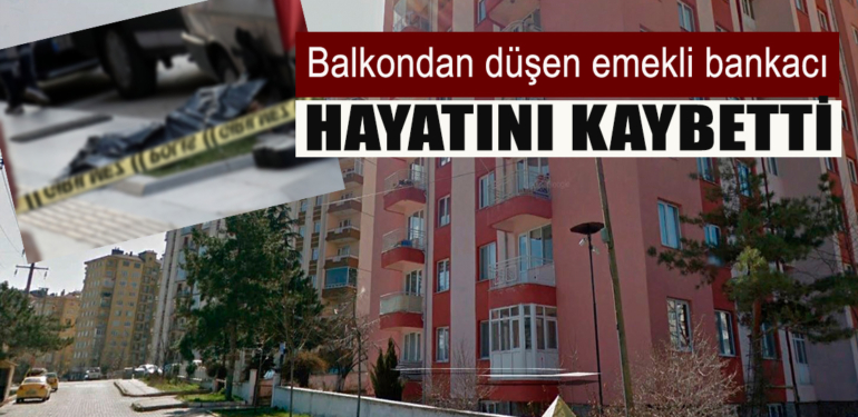Kütahya’da balkondan düşen yaşlı adam öldü