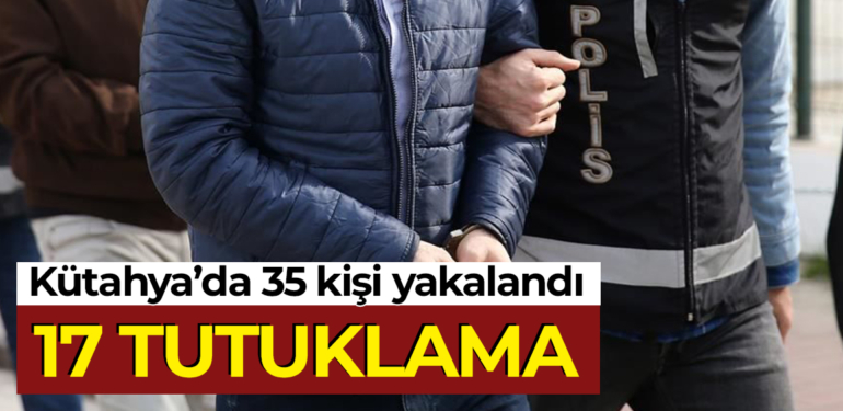 Aranan şahıslara yönelik Ocak ayının son bilançosu açıklandı
