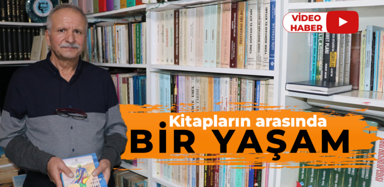 Kütahyalı 38 yıllık memurun kitapları evine sığmıyor