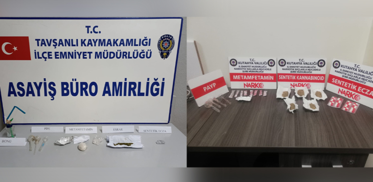 Kütahya’nın şubat ayı narkotik bilançosu