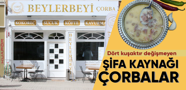 Kütahya’da yöresel çorba ve yemeğin yeni adresi: Beylerbeyi Çorba