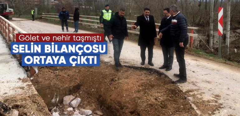 Gediz’deki kuvvetli yağışın bilançosu ortaya çıktı