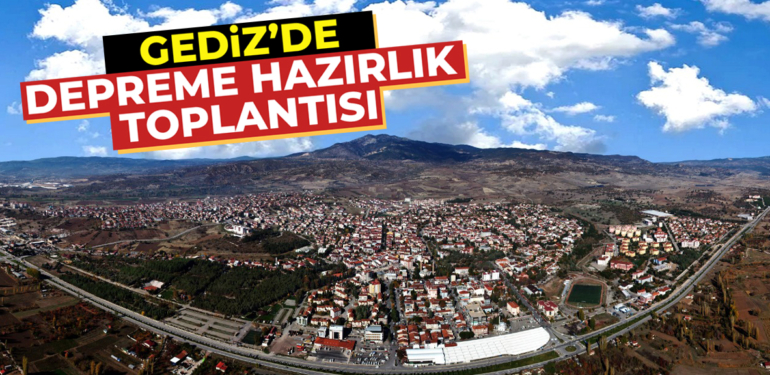 Gediz Kaymakamı Alkan, “Gediz canlı fay hatlarının üzerinde”