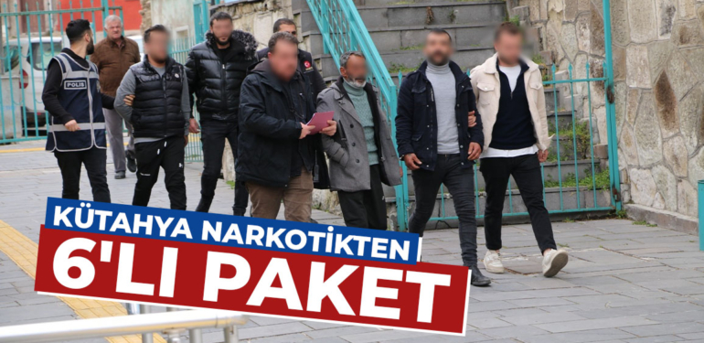 Kütahya’da narkotik polisi uyuşturucu satıcılarına göz açtırmıyor