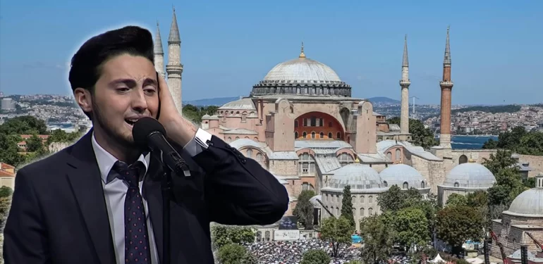 Kütahyalı müezzin İstanbul’daki Ayasofya-ı Kebir Camisi’nde görev yapacak