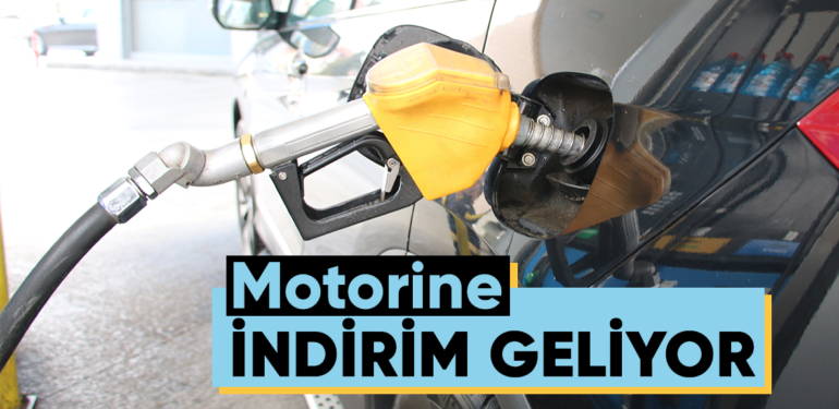 Motorine indirim geliyor