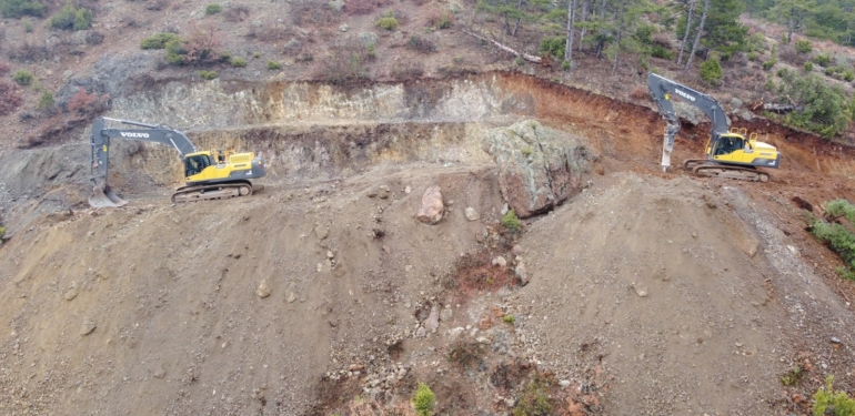 Tavşanlı’daki Tunçbilek Barajı’nda çalışmalara başlandı