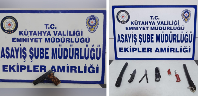 Kütahya’da dar bölge uygulaması