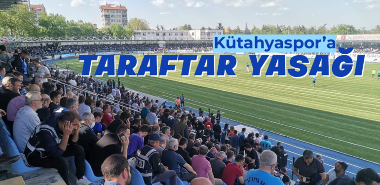 Taraftar yasağı şoku!