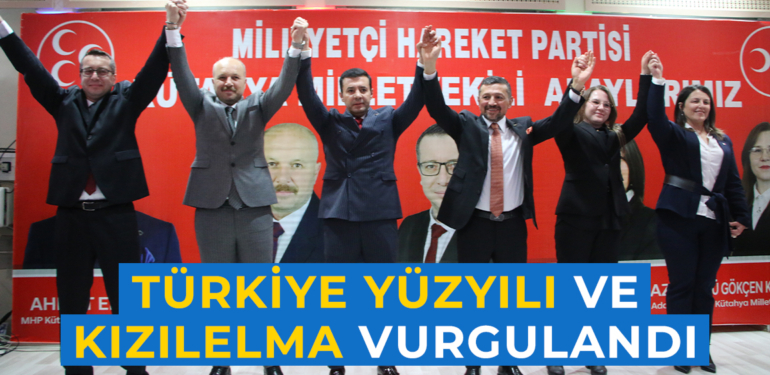 MHP Kütahya, milletvekili adaylarını tanıttı