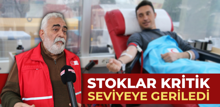 Kütahya’da kan stokları kritik seviyenin altına geriledi