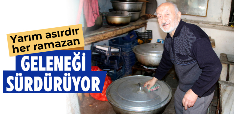 Kütahya’da yarım asra dayanan iyilik…