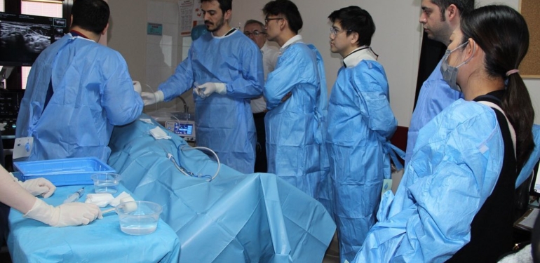 Kütahya’da Türk doktorlar yabancı doktorları eğitiyor