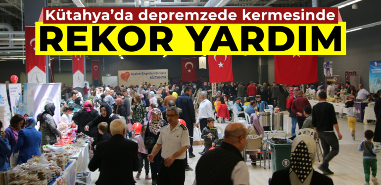 Vali Ali Çelik: “Kütahya bir kez daha yürekleri ısıttı”