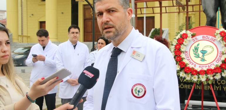 Kütahya Eczacı Odası Başkanı Ceylan: “Eczacılar olarak gelecekten umutluyuz”