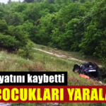 Kütahya'da otomobil şarampole devrildi: 1 ölü, 5 yaralı