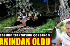 Kütahya'da traktör kazası: 1 ölü