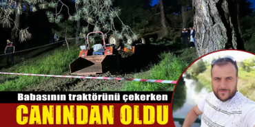 Kütahya'da traktör kazası: 1 ölü