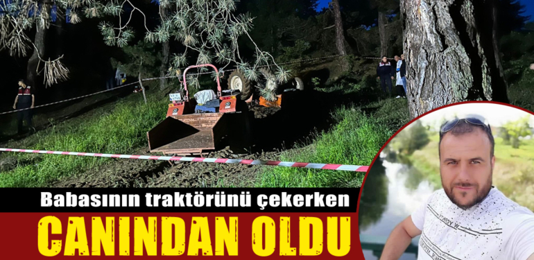 Kütahya’da traktör kazası: 1 ölü