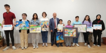 Dereceye giren öğrenciler ödüllendirildi