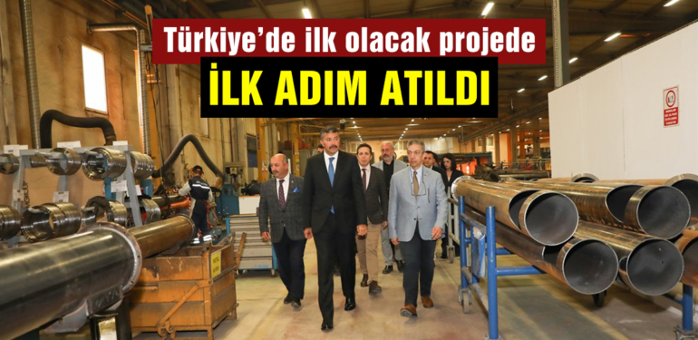 Türkiye’de ilk olacak proje için Kütahya ‘da ilk adım atıldı