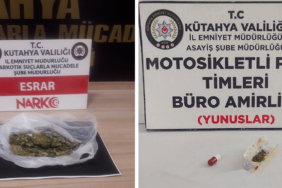 Kütahya'da uyuşturucu operasyonlarında 32 zanlı yakalandı