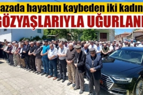Kütahya'daki trafik kazasında ölen 2 kadının cenazeleri defnedildi