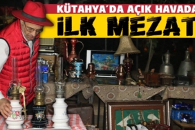 Kütahya’nın ilk açık hava mezatı kapılarını açtı