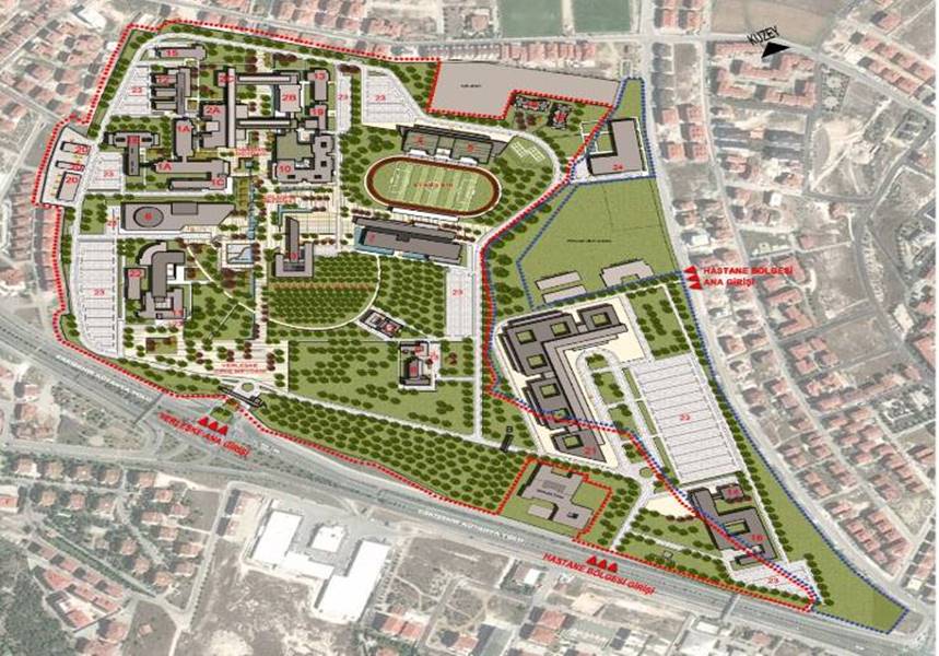 Kütahya'da Türkiye’nin örnek kampüsü inşa edilecek