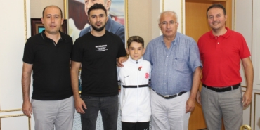 Kütahya'da 11 yaşında Milli Takım kampına davet edildi