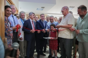 Hamza Üstünkaya atölyesi açıldı