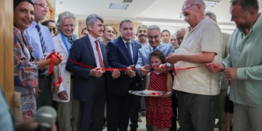 Hamza Üstünkaya atölyesi açıldı