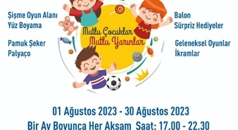 Kütahya Belediyesi’nden çocuk şenliği