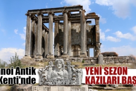 Aizanoi Antik Kenti'nde yeni sezon kazıları başladı