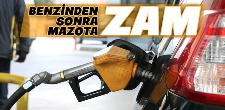 Motorinin litre fiyatına zam geliyor