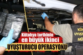 Kütahya'da eroin ele geçirildi