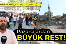 Kütahya'da pazar esnafından Başkan Işık’a rest…