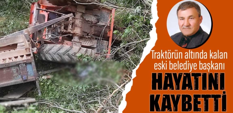 Kütahya’da yine traktör kazası : 1 kişi öldü